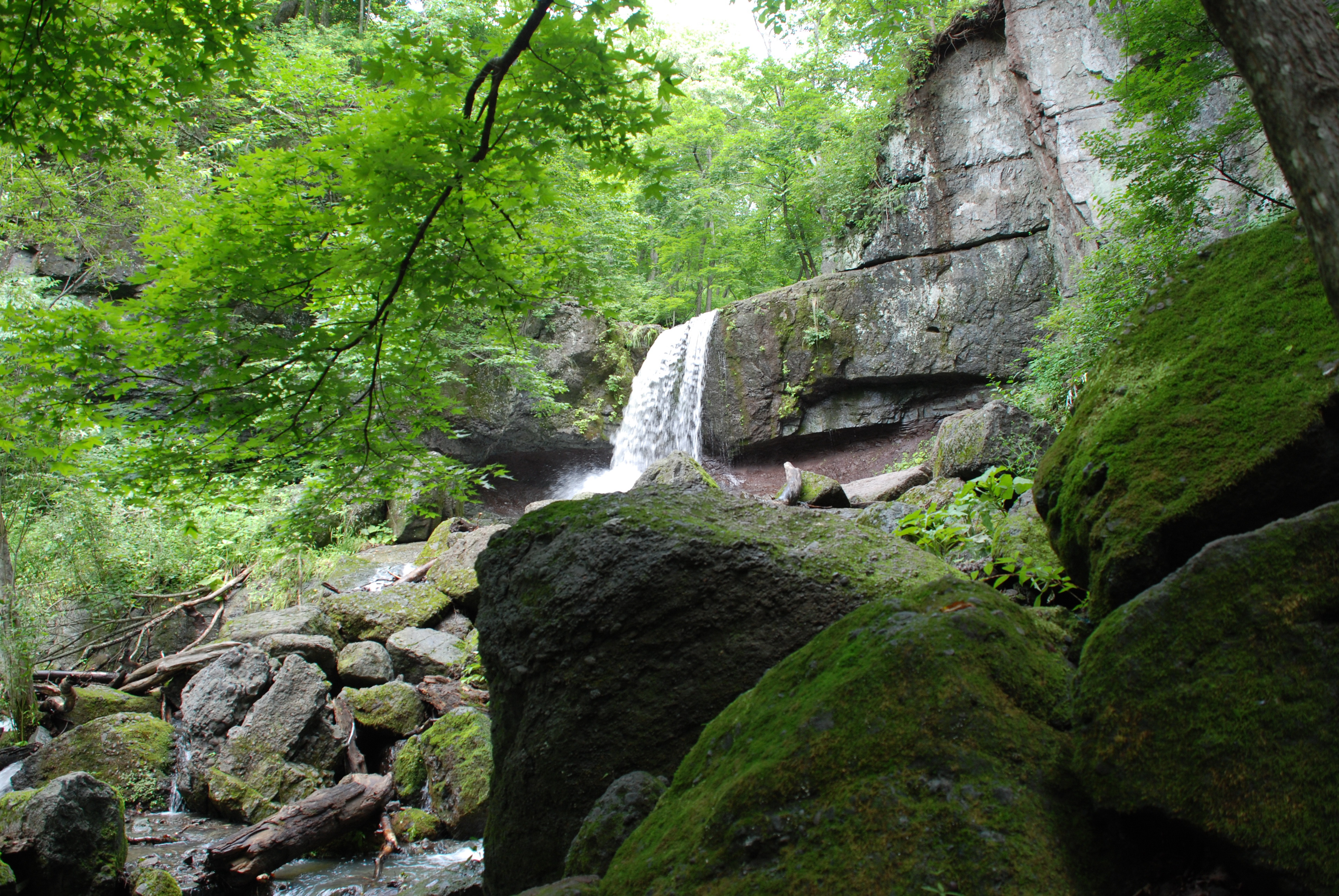 Кравцовские водопады летом