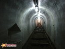 Тоннель в форте №7. Тоннель длиной 119 м, соединяющий двойной кофр во рву с подземными казармами на форте №7.