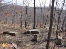 Царские механизмы. Опоры подъемного механизма, оставшиеся после строительства порохового погреба №11.