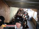 очередь на подъемник до ст.Мир, вид почти от входа на платформу