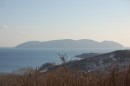 Остров Аскольд, вид с материка.
