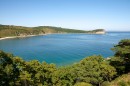 Бухта между мысом Сосновый и мысом Матросова. Панорама мыса Матросова