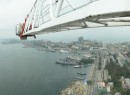На кране. Вид на бухту Золотой Рог.