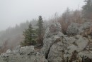 Вершина Фалазы (майский туман).