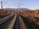 82 км. г.Туманная на горизонте.