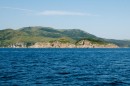 Острова Таранцева на фоне полуострова Щульца