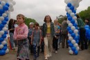 Дети из Детского дома вошли первыми.