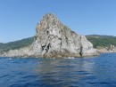 Скалы полуострова Гамова. Морская прогулка вокруг полуострова Гамова (до морского заповедника). Хасанский район.