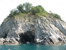 Скалы и гроты полуострова Гамова. Морская прогулка вокруг полуострова Гамова (до морского заповедника). Хасанский район.