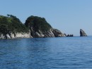 Скалы полуострова Гамова. Морская прогулка вокруг полуострова Гамова (до морского заповедника). Хасанский район.
