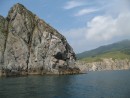 Скалы полуострова Гамова. Морская прогулка вокруг полуострова Гамова (до морского заповедника). Хасанский район.
