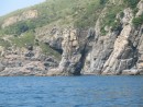 Скалы полуострова Гамова. Морская прогулка вокруг полуострова Гамова (до морского заповедника). Хасанский район.