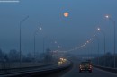 Трасса на аэропорт, под городом Артем