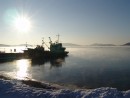 Зима в заливе Владимир