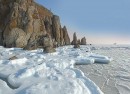 Под маяком Острова Герасимова
