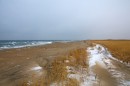 Зимний пляж.
