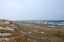 Зимний пляж.
