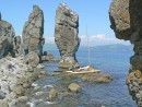 "Пальцы" острова Герасимова.