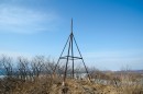 Триангуляция на второй вершине полуострова Кондратенко.