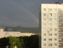 После кратковременных дождей - всегда из окна видна радуга!!!!!!