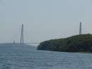 15.Вид на мост острова Русский от канала.