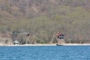 В б.Средней находится один из кордонов ДВГМЗ, "домик Путина" и уютная беседка с прекрасным видом на бухту. В ней-то всё и случилось... :)