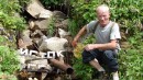 14.Начало р.Уссури. Труба из г.Снежная, на высоте 1500 м, откуда вытекает исток р.Уссури.
